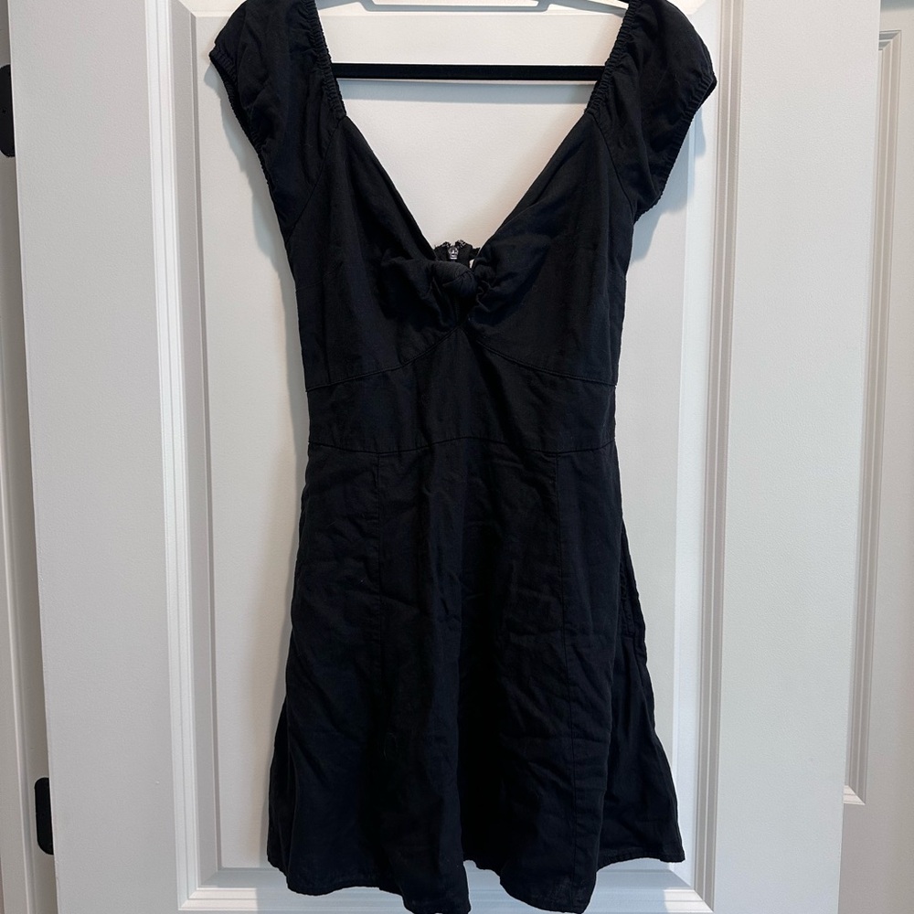 Abercrombie & Fitch Black Mini Dress